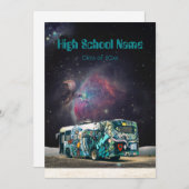 Galaxy psychedelic hippie van monogram シーズンカード (正面/裏面)