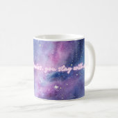Galaxy Quote Mug コーヒーマグカップ (正面右)