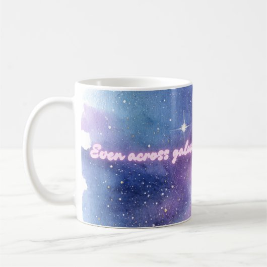Galaxy Quote Mug コーヒーマグカップ (左)