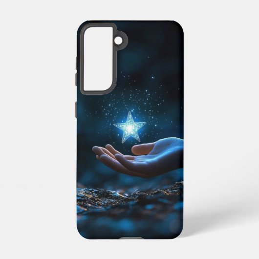 Galaxy S21 Tough Case - Catching a Star Dreamscape Samsung Galaxyケース (裏面)