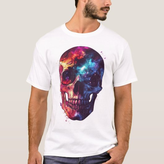 Galaxy Skull Portal Tシャツ (正面)