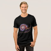 Galaxy Snail トライブレンドTシャツ (正面全面)