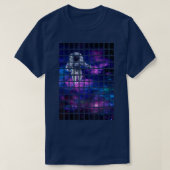 Galaxy Space Astronaut Design T-Shirt Tシャツ (デザイン正面)