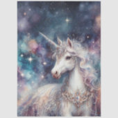 Galaxy Unicorn Fantasy Decoupage  薄葉紙 (正面)