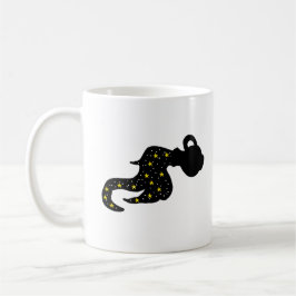 Galaxy Water Bearer Silhouette Mug – Cosmic コーヒーマグカップ