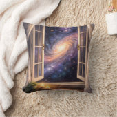 Galaxy Window Pillow クッション (ブランケット)