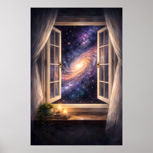 Galaxy Window poster ポスター (正面)