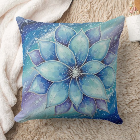 GalaxyMistFlower  クッション (ブランケット)
