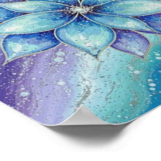 GalaxyMistFlower ポスター (角)