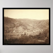 Galena South Dakota 1890 ポスター (正面)