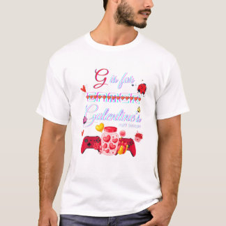 GALENTINEのための面白いバレンタイン Tシャツ