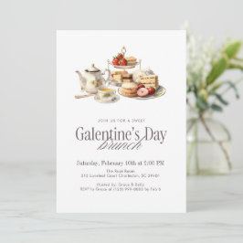 Galentine’s Day Brunch 招待状