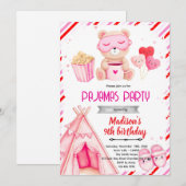 Galentine’s Pajama Party Invitation 招待状 (正面/裏面)