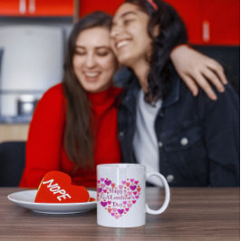 GALentinesデイピンクハートマグ ツートーンマグカップ