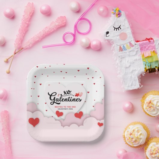 Galentine's  ペーパープレート (パーティー)