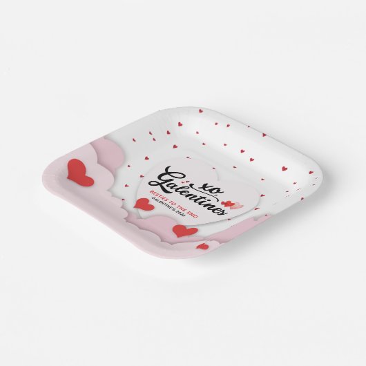 Galentine's  ペーパープレート (傾斜あり)