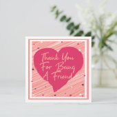 Galentines Dayに参加してくれてありがとうおもしろい シーズンカード (スタンド正面)