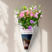 Galentines Day新聞フラワーブーケリップ ラッピングペーパー