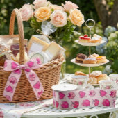 Galentine's Day Coquette Pink Bow Heart Gift Box P サテンリボン