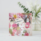 Galentine's Day Flat Greeting Card (スタンド正面)