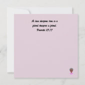 Galentine's Day Flat Greeting Card (裏面)