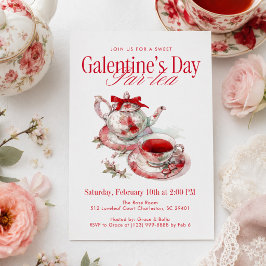 Galentine's Day Par-tea 招待状