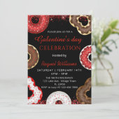 Galentine's Day Party Donuts Invitation 招待状 (スタンド正面)