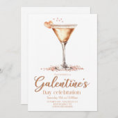  Galentine's Day party Invitation 招待状 (正面/裏面)