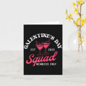 Galentine's Day Squad - Galentine's Day Gals Siste カード (黄色い花)