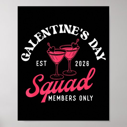 Galentine's Day Squad - Galentine's Day Gals Siste ポスター (正面)