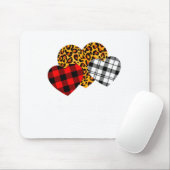 Galentines Day Squad Valentines Hearts Love Leopar マウスパッド (マウス)