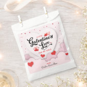 Galentine's Favor Bag フェイバーバッグ (クリップ留めされた状態)