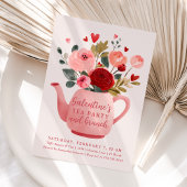 Galentine's Tea Party & Brunch Valentine's 招待状