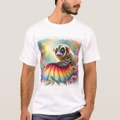 Galeopithecus Majesty 290824AREF145 - Watercolor Tシャツ (正面)