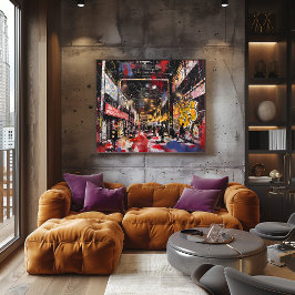 Galerías Urbanas: Graffiti en Movimiento ポスター