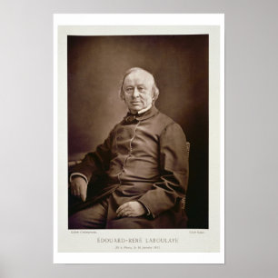 「Galerie CoからのエドワールルネLaboulaye (1811-83年)、 ポスター