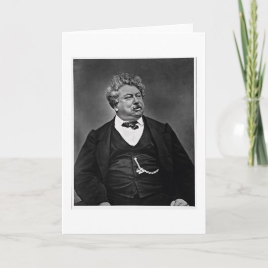 「Galerie Contからのアレグサンダーデュマのpere (1802-70年)、 カード (正面)