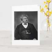 「Galerie Contからのアレグサンダーデュマのpere (1802-70年)、 カード (黄色い花)