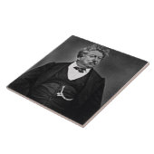 「Galerie Contからのアレグサンダーデュマのpere (1802-70年)、 タイル (側面)