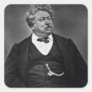 Galerie ContのAlexandre Dumas pere (1802-70) スクエアシール