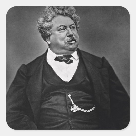 Galerie ContのAlexandre Dumas pere (1802-70) スクエアシール (正面)