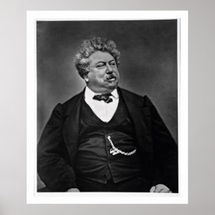 Galerie ContのAlexandre Dumas pere (1802-70) ポスター