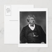 Galerie ContのAlexandre Dumas pere (1802-70) ポストカード (正面/裏面)