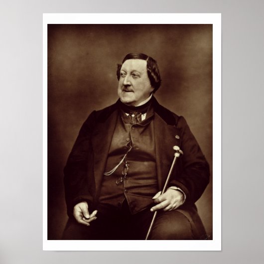 Galerie ConteのGioacchino Rossini (1792-1868) ポスター (正面)