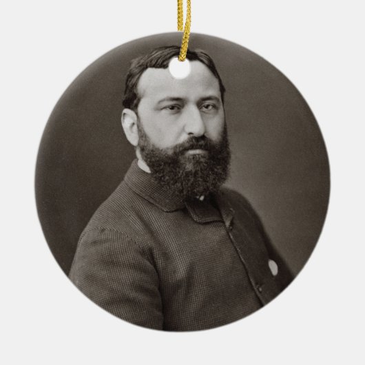 「Galerie Contemからのジウゼッペde Nittis (1846-84年)、 セラミックオーナメント (正面)