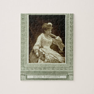 「Galerie Contempからのサラ・ベルナール(1844-1923年)、 ジグソーパズル