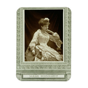 「Galerie Contempからのサラ・ベルナール(1844-1923年)、 マグネット