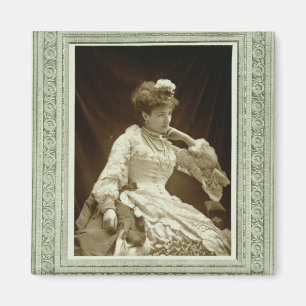「Galerie Contempからのサラ・ベルナール(1844-1923年)、 マグネット