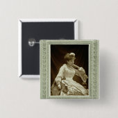 「Galerie Contempからのサラ・ベルナール(1844-1923年)、 缶バッジ (正面&裏面)