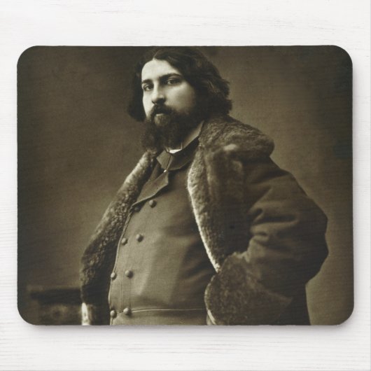 「Galerie ContemporからのダニエルVierge (1851-1904年)、 マウスパッド (正面)